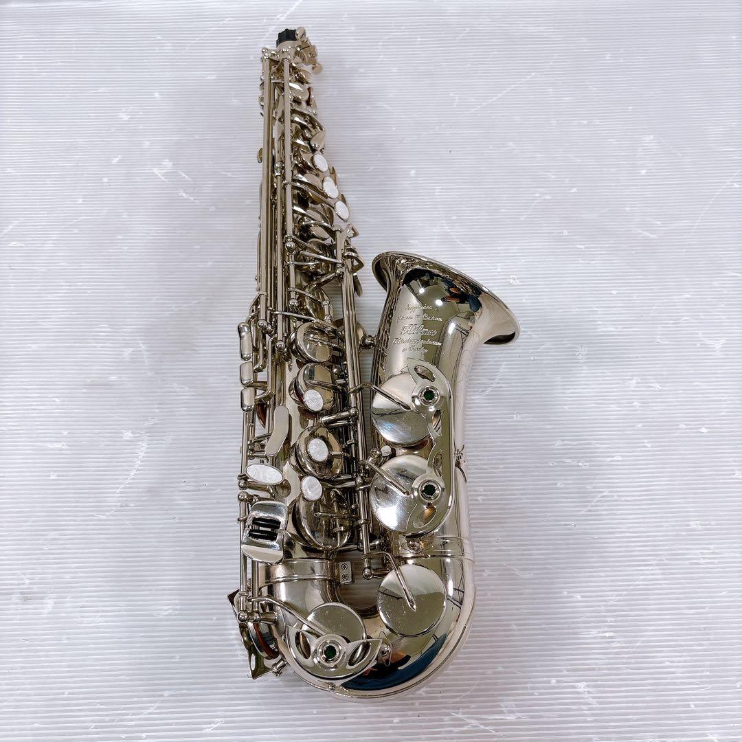 【美品】Hilax ハイラックス アルトサックス シルバー ケース付き