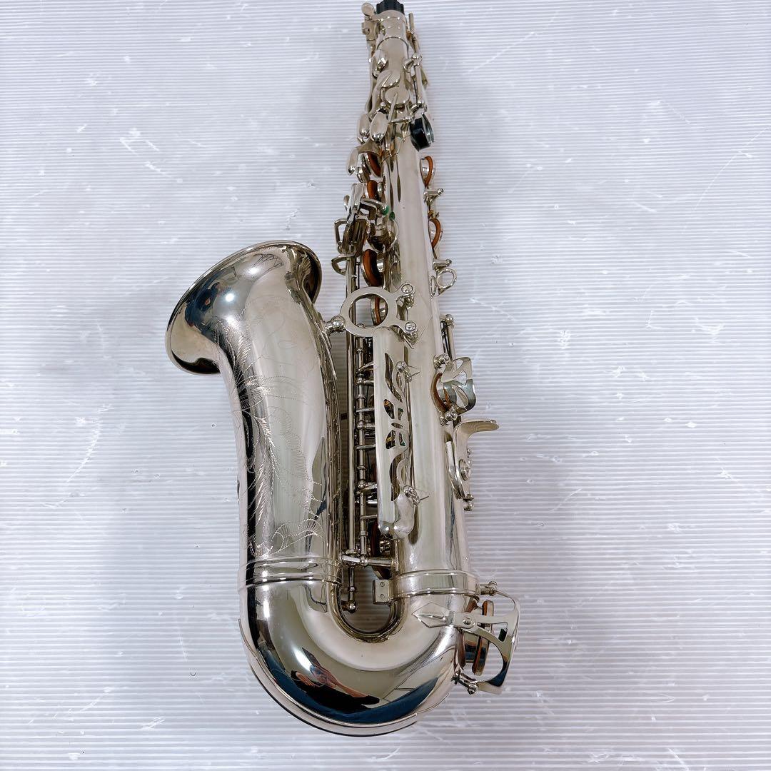 【美品】Hilax ハイラックス アルトサックス シルバー ケース付き