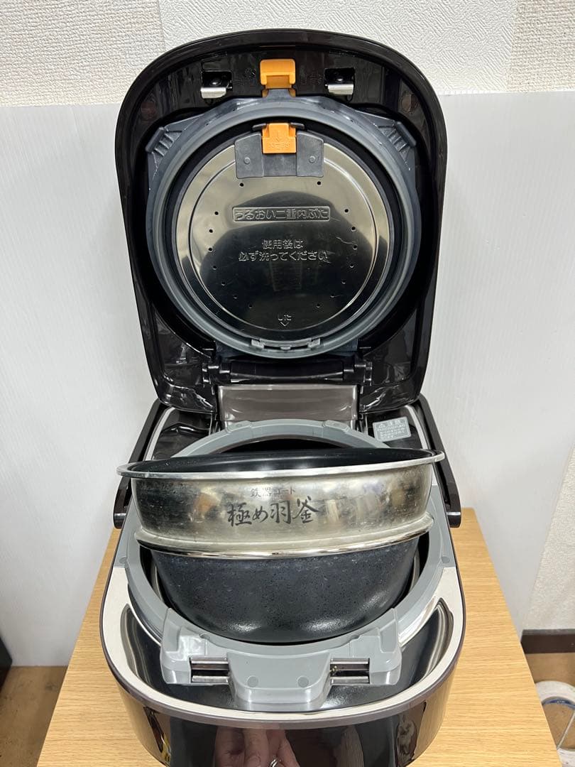 象印 圧力IH炊飯器 NP-WD10 1.0L ブラウン 極め羽釜 美品