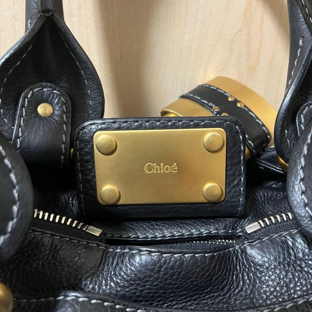 【ありさん】美品Chloé （クロエ）✰パディントンバッグ/ブラック