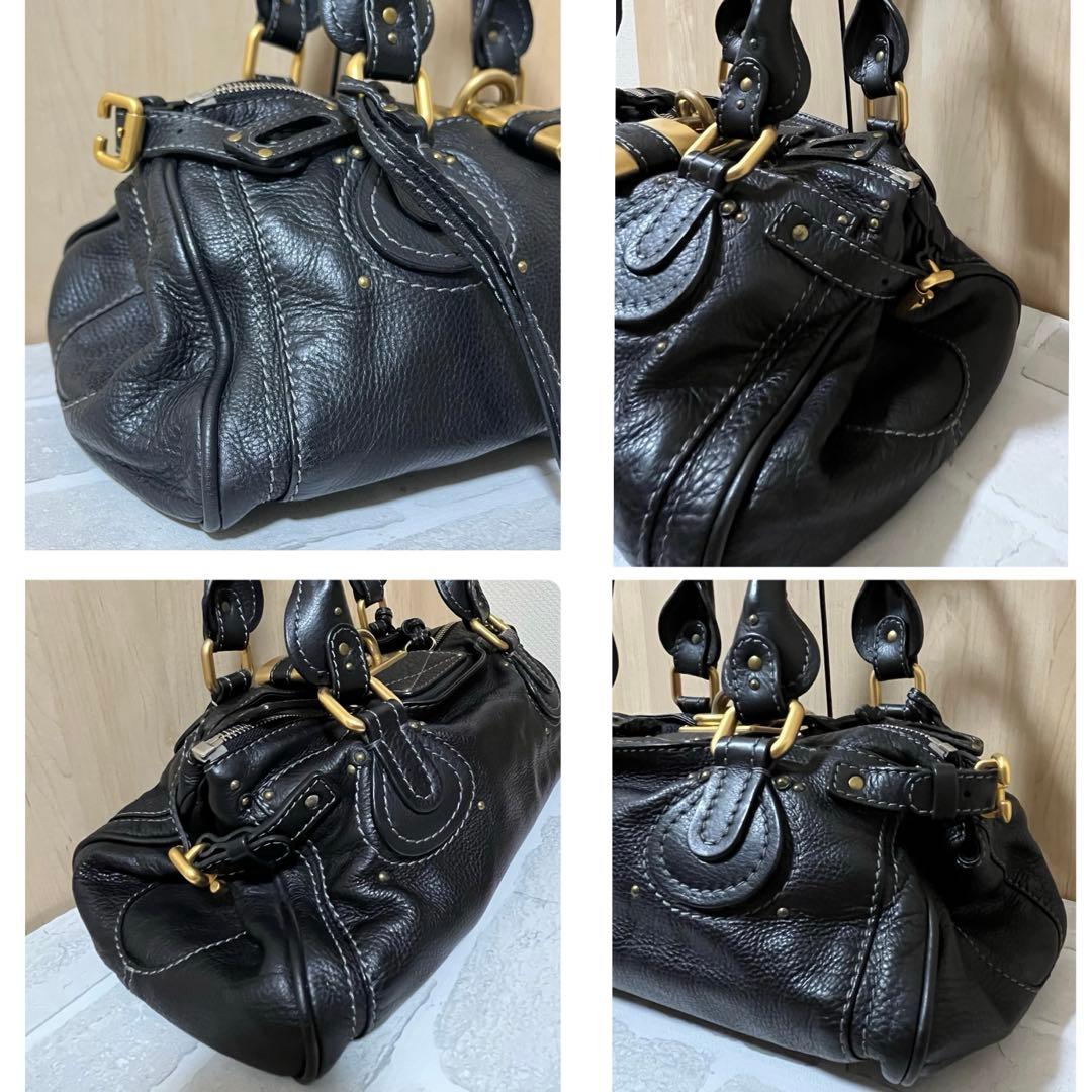 【ありさん】美品Chloé （クロエ）✰パディントンバッグ/ブラック