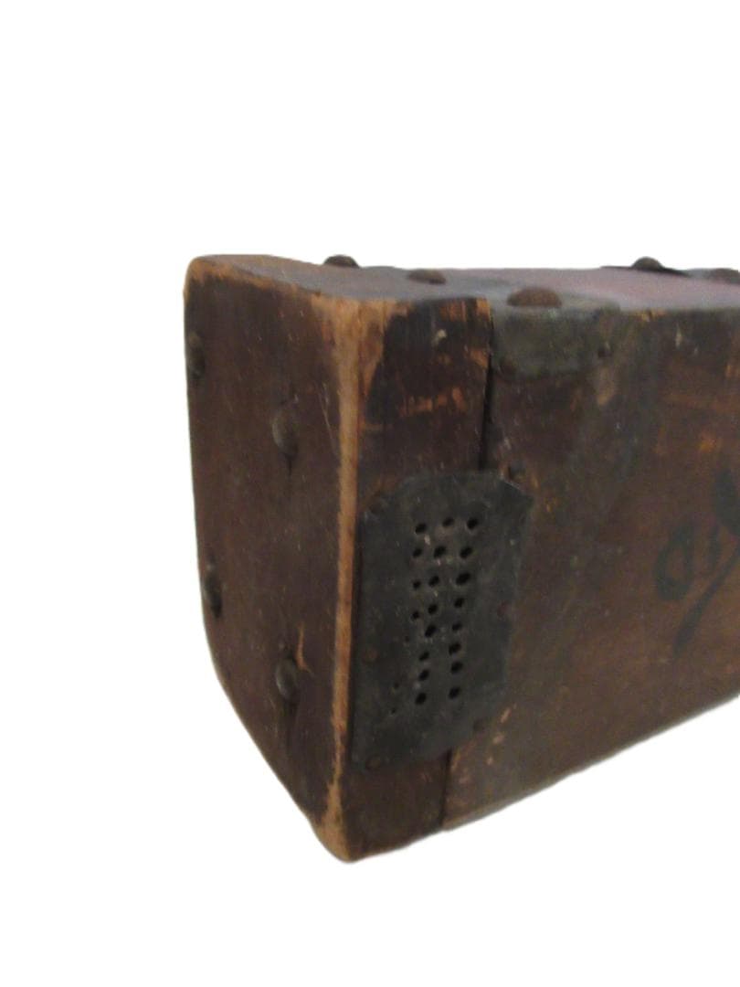 木製龍止水『明治23年 幸久村大字下河合』銘 防火用具 手動消防ポンプ 古民具