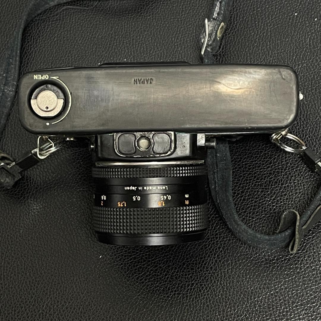 CONTAX カメラ 137MA QUARTZ レンズ、レンズカバーセット