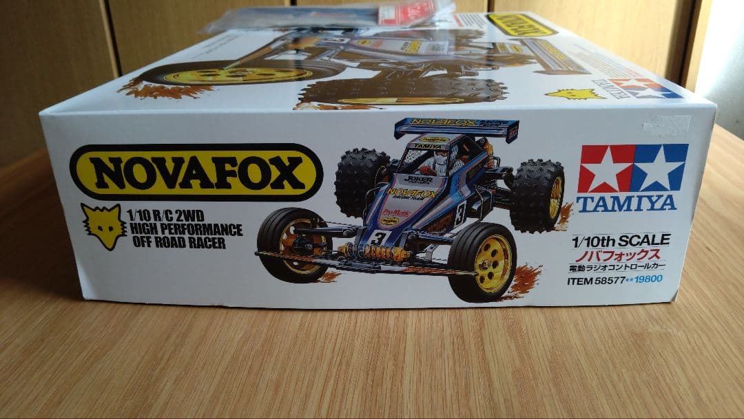 マクロス様！TAMIYA NOVAFOX 1/10 タミヤ ノバフォックス オプ