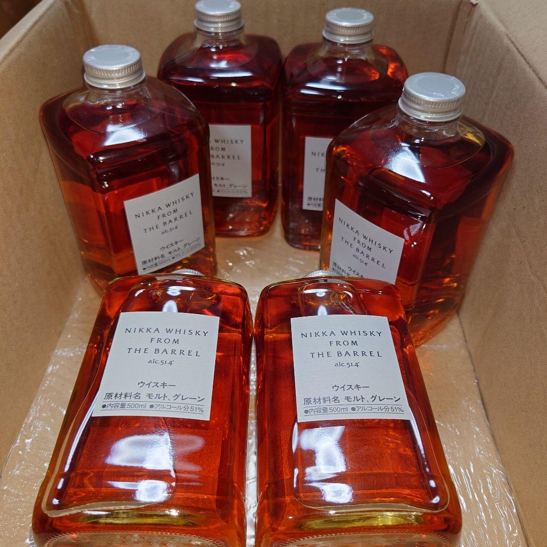 う*す様 NIKKA ウイスキー フロム ザ バレル 6本セット 新品未開封
