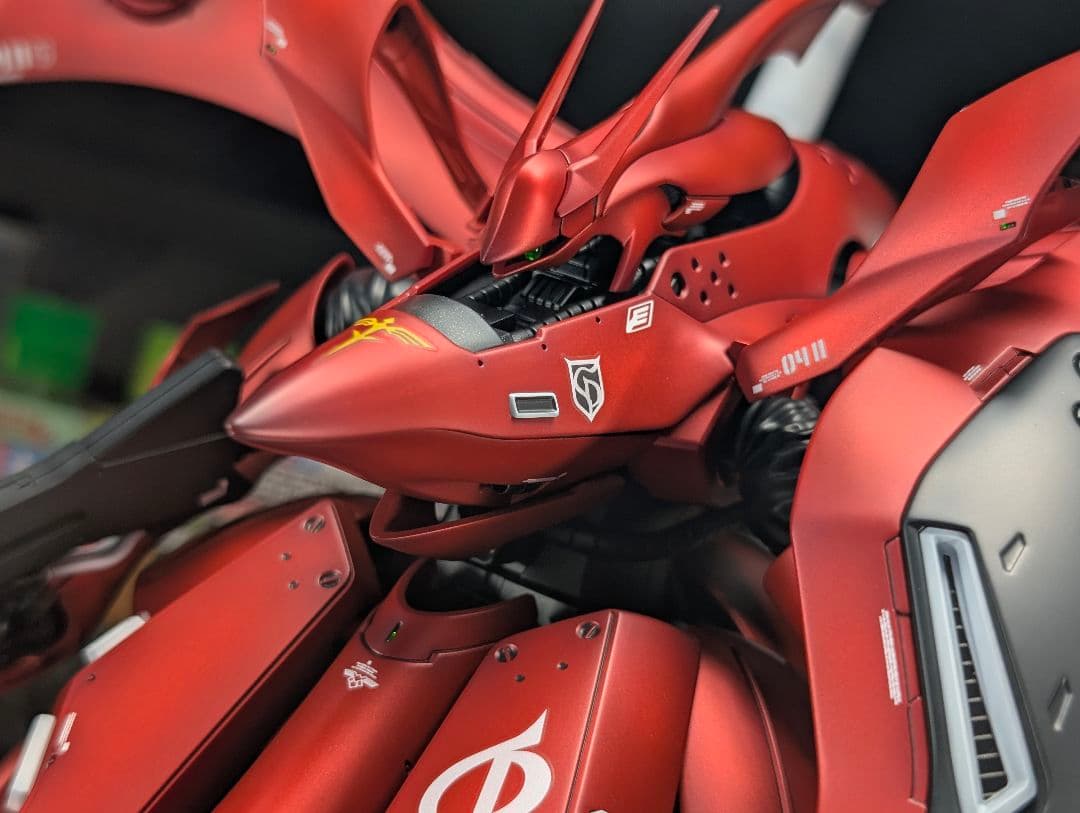 HGナイチンゲール　全塗装完成品　マッドキャンディ塗装