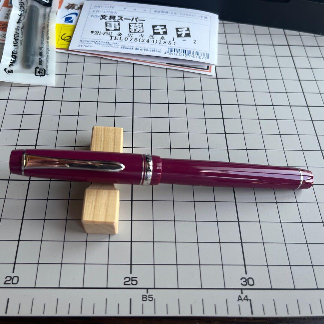 だ*く様 PILOT 万年筆 カスタムヘリテイジ91 山葡萄 ヤマブドウ 中字（