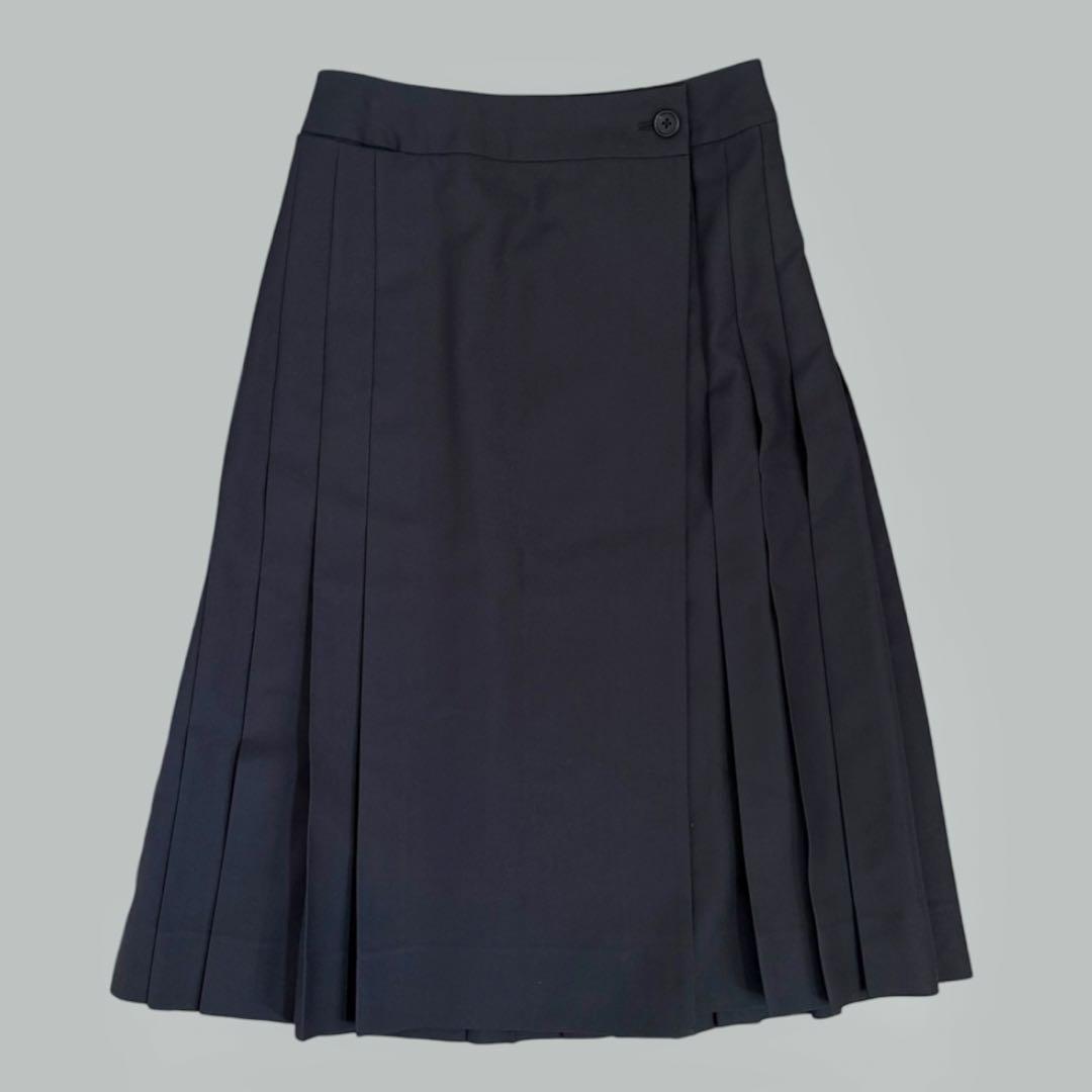 2024マーガレットハウエルWOOL BLEND TWILL プリーツスカート