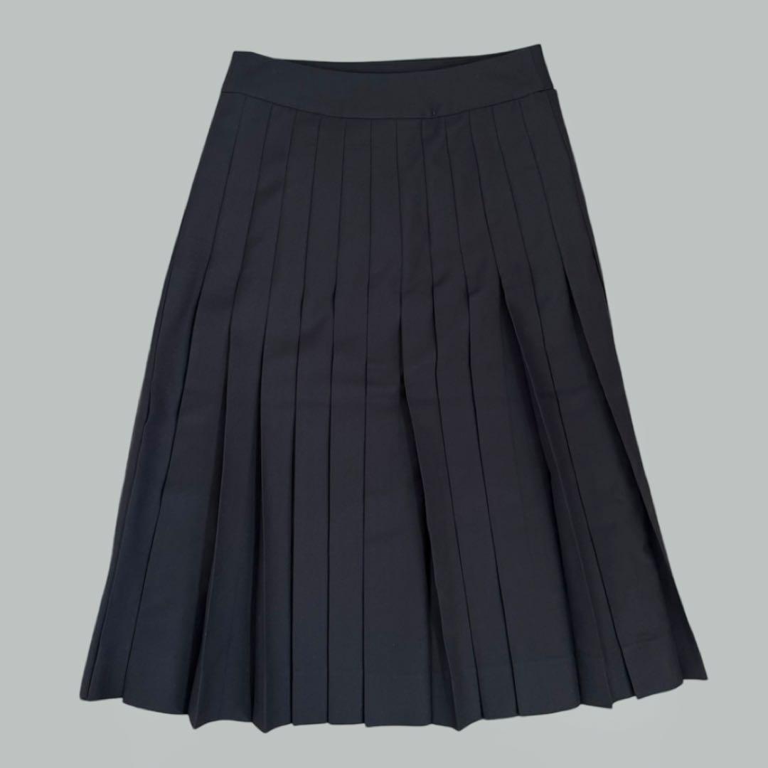 2024マーガレットハウエルWOOL BLEND TWILL プリーツスカート