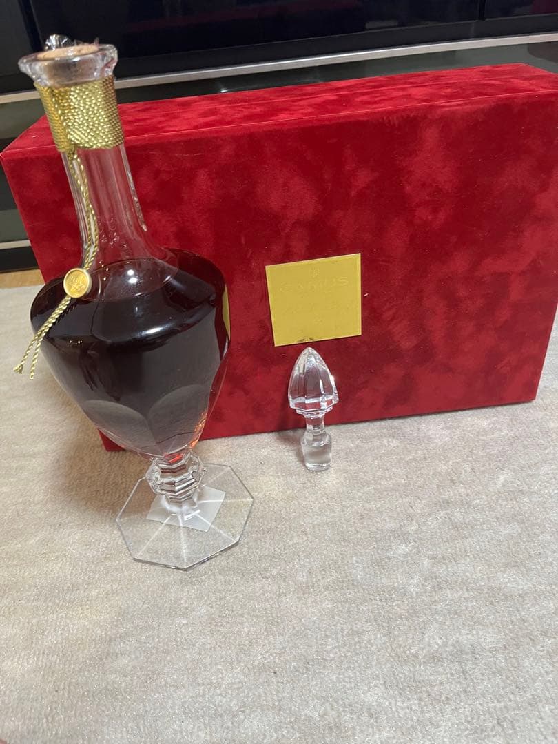 ロイヤルバカラ　ブランデー　シリアルナンバー　替え栓　箱　高級　クリスタル