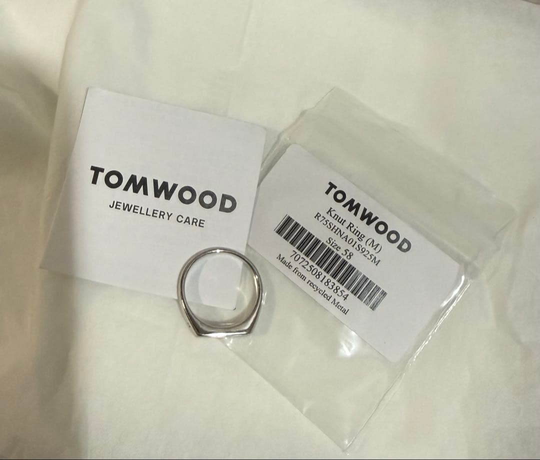 【TOMWOOD(トムウッド)】Knut Ring（クヌートリング）g58