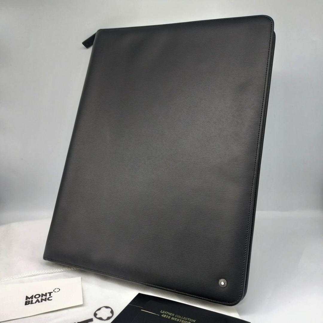モンブラン ウエストサイド ジップ付き ラージ ノートパッド 4810