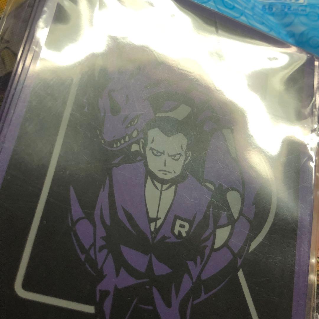 ポケモンカードゲーム　デッキシールド　SECRET TEAMS R サカキ