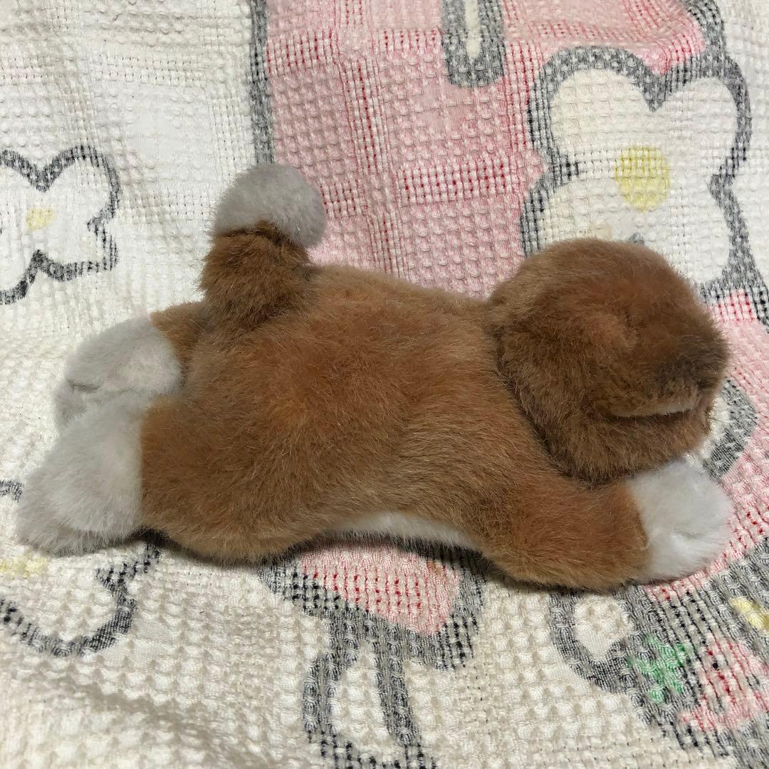 平成レトロ　1992 バンダイ×セキグチ製　鳴く　犬　ぬいぐるみ　中古品