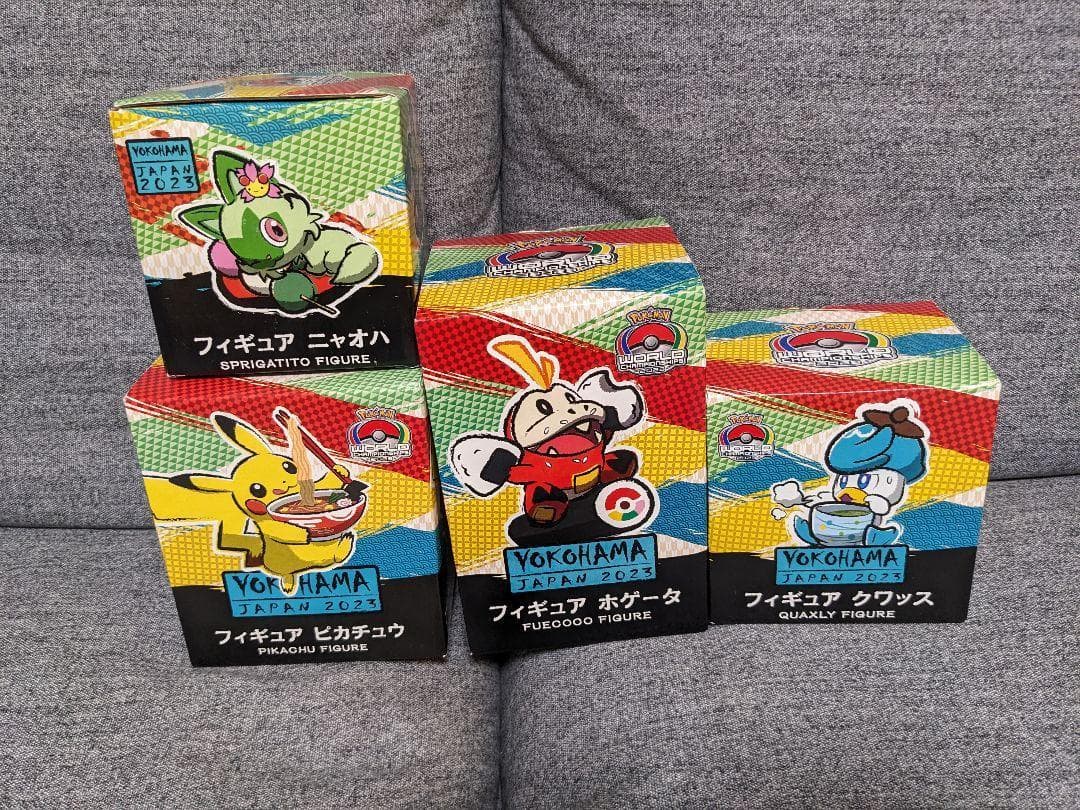 新品未開封 WCS 2023 ポケモン フィギュア 4点 セット