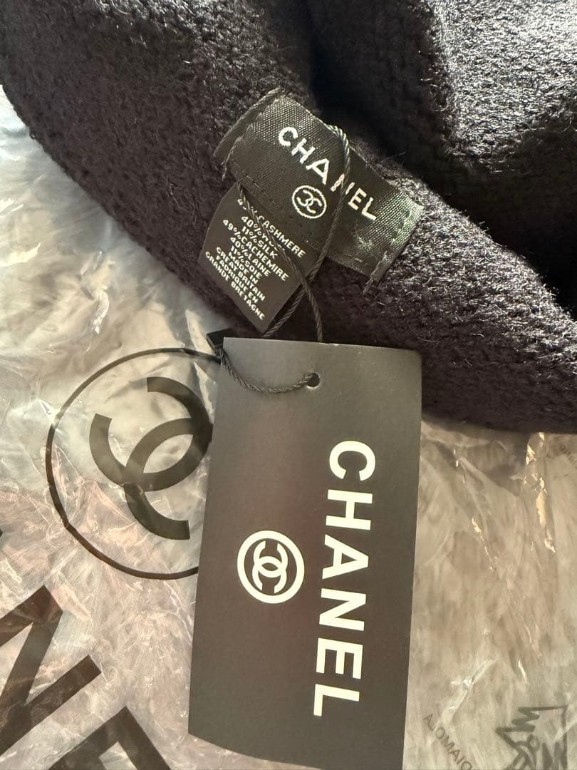 CHANEL ニット帽 ノベルティー