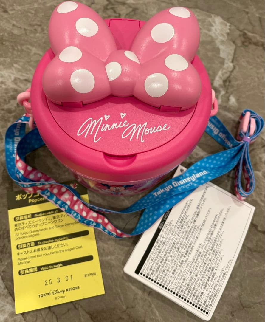 【新品】ミニー パルパルーザ ファンダーランド ポップコーンバケット