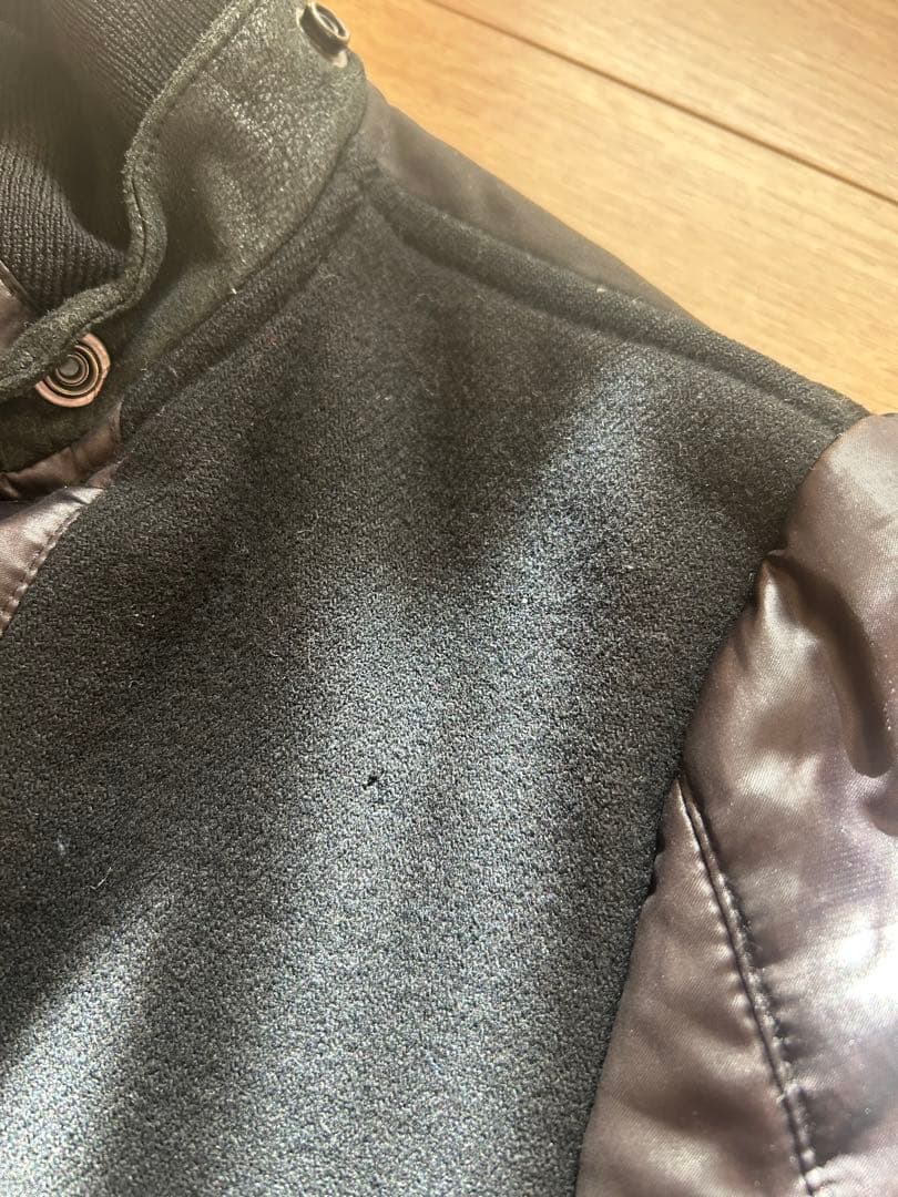 リックオーエンス　黒異素材ジャケット