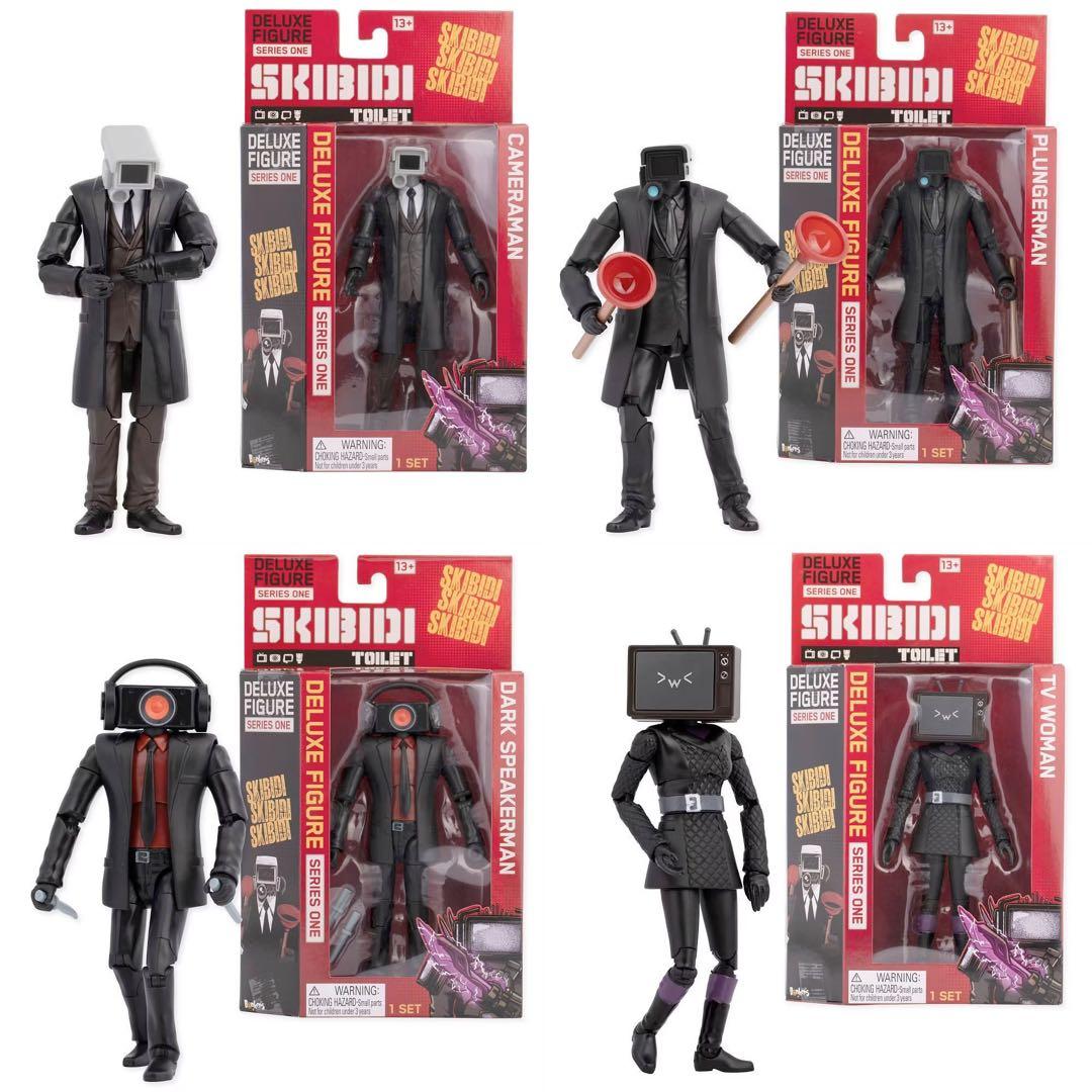 海外限定 Skibidi Toilet DX フィギュア 4種セット