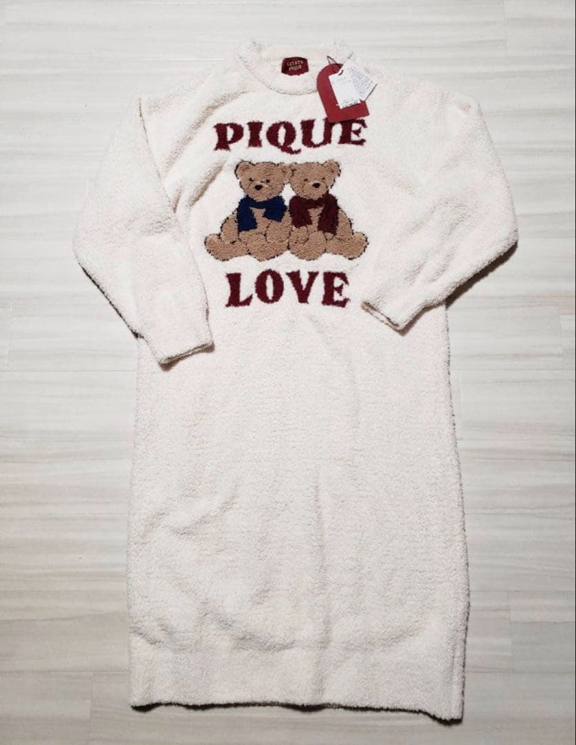 ジェラートピケ☆新品未使用　HOLIDAY ベアジャガードワンピース レディース