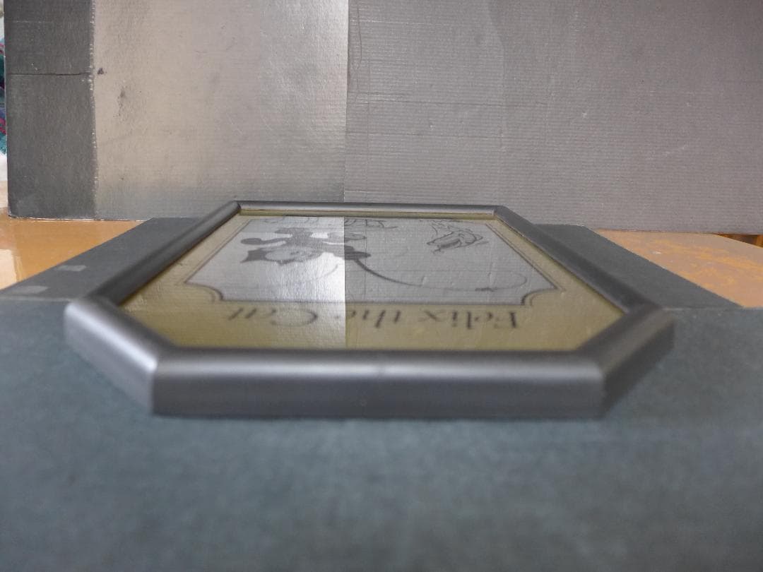 時代物　フィリックス ザ キャット　パブミラー　壁掛け・立掛け兼用　中古　レトロ