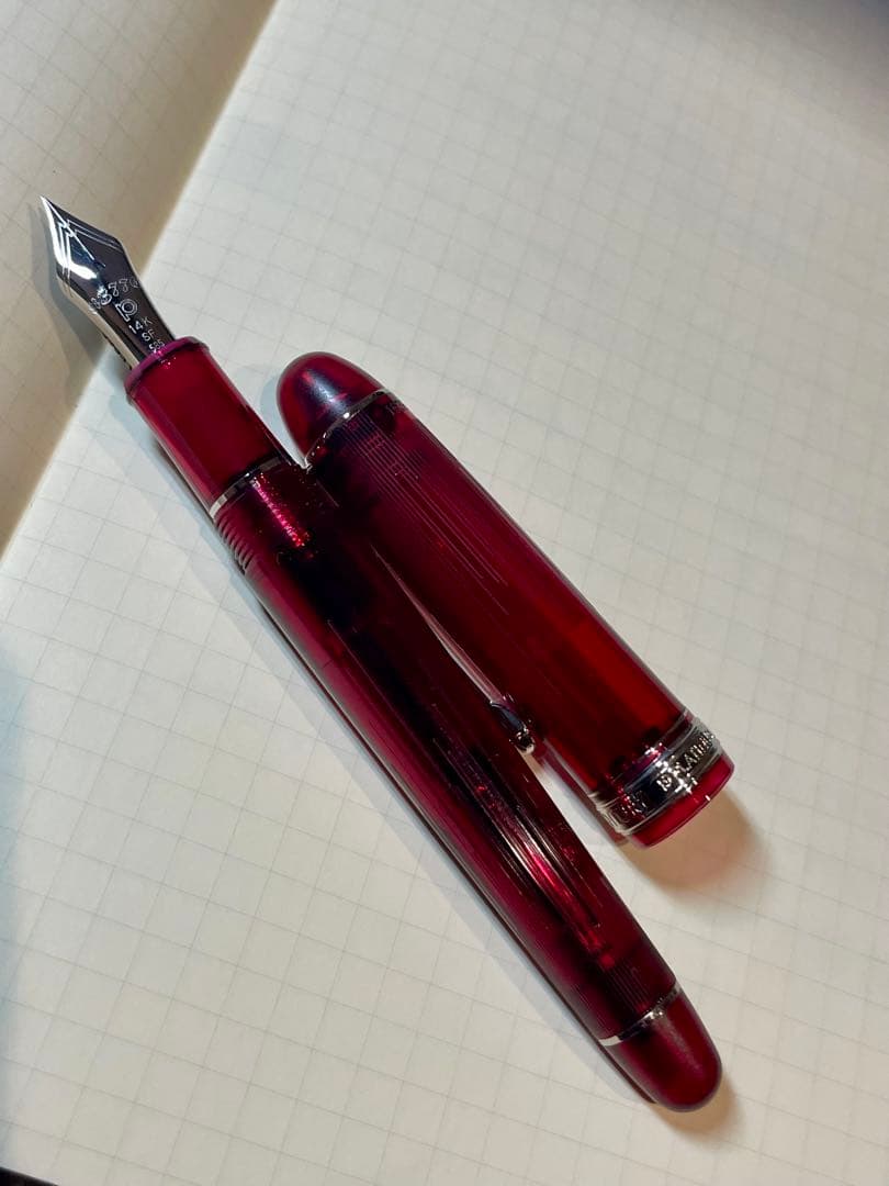 プラチナ　万年筆　#3776 センチュリー　富士旬景シリーズ　第1弾　春暁　SF