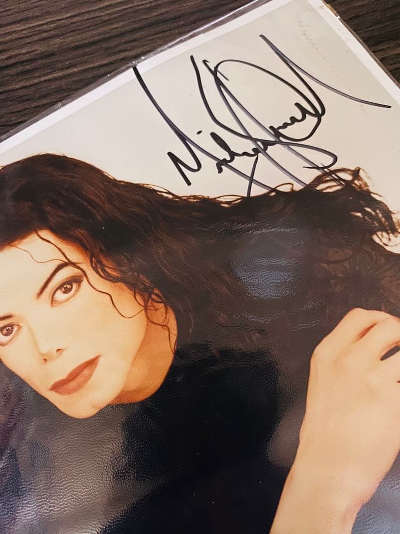 Michael Jackson サイン入りポートレート