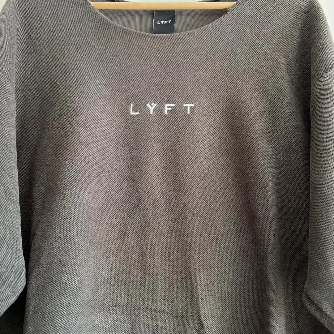 LYFT KNIT LIKE LOOSE SWEAT T-SHIRT Sサイズ