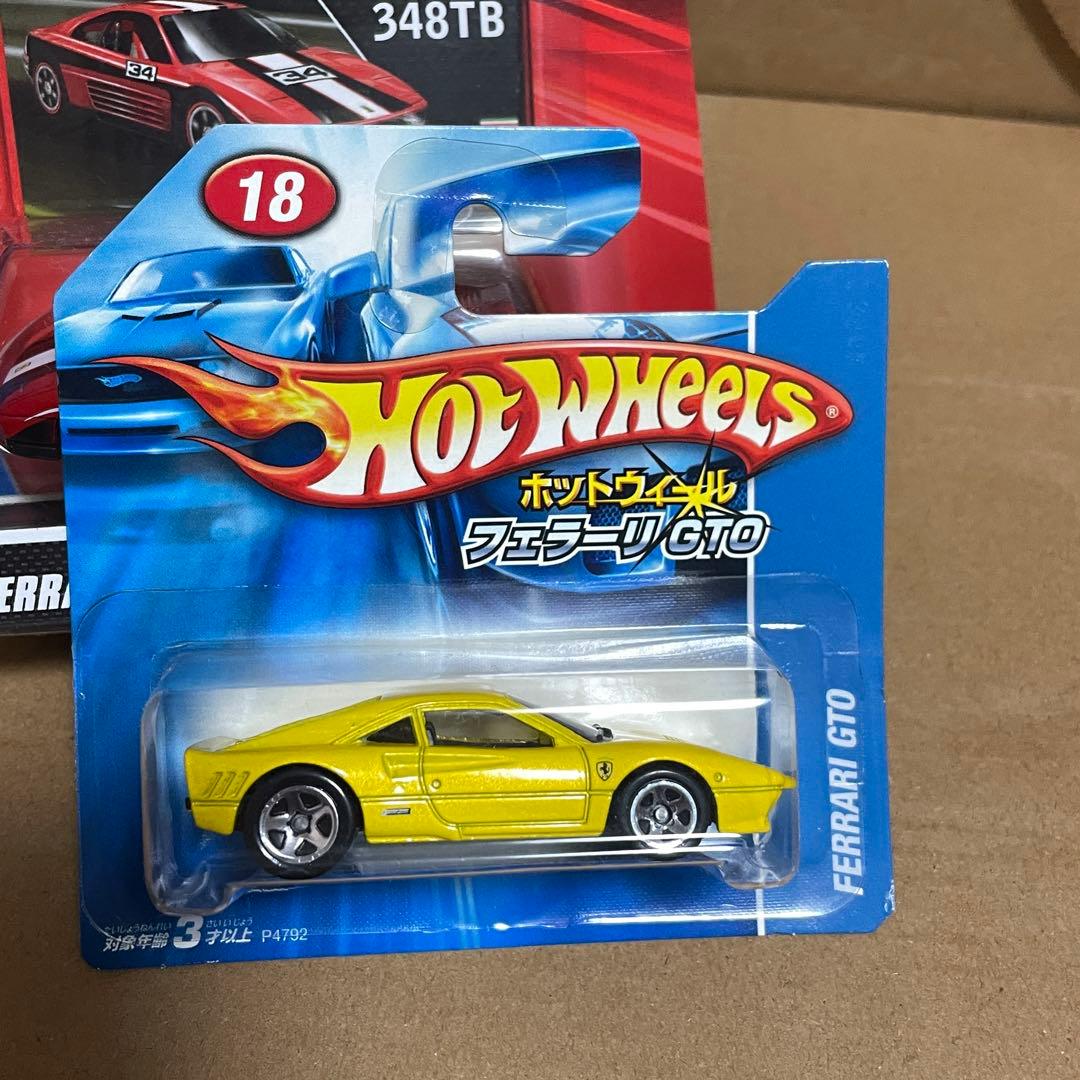 ミニカー Ferrari F355 348TB 288GTO Hot wheels