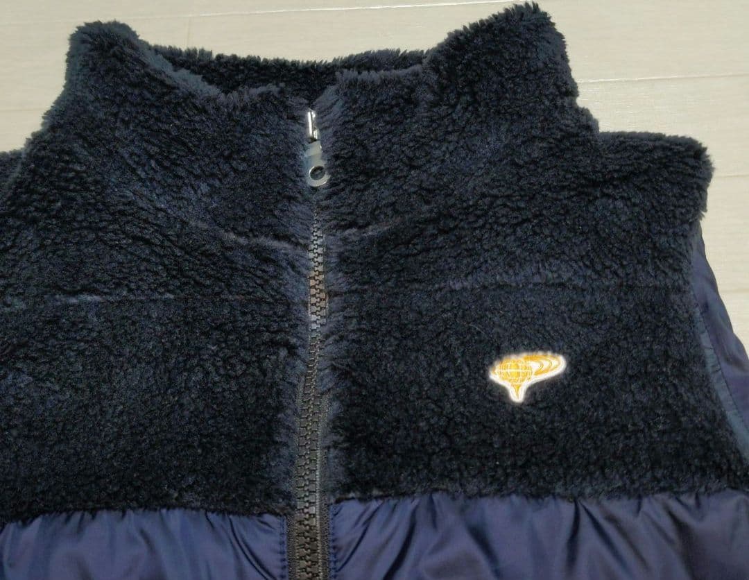 再再再値下げ美品！ビームスゴルフ　中綿ワンピースL　紺ネイビー