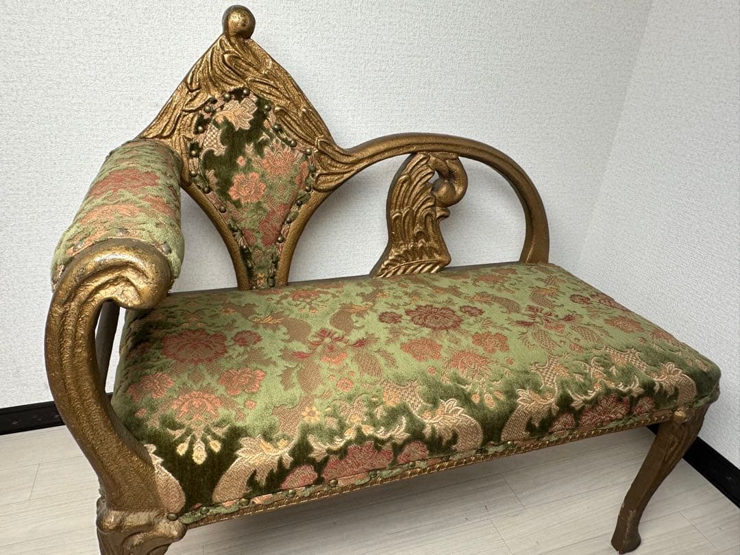 ヴィクトリアン様式 アンティーク ソファ チェア ベンチ ※i1※