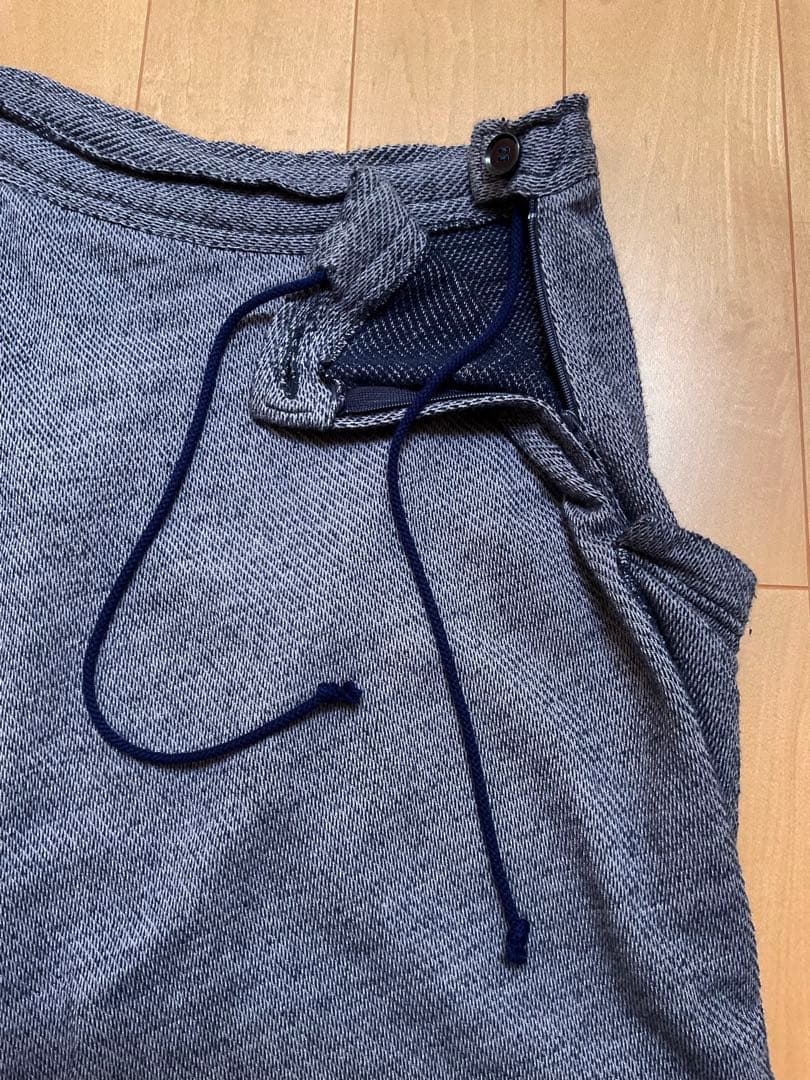 Y's ワイズ サルエルパンツ ブルー サイズ2 変形