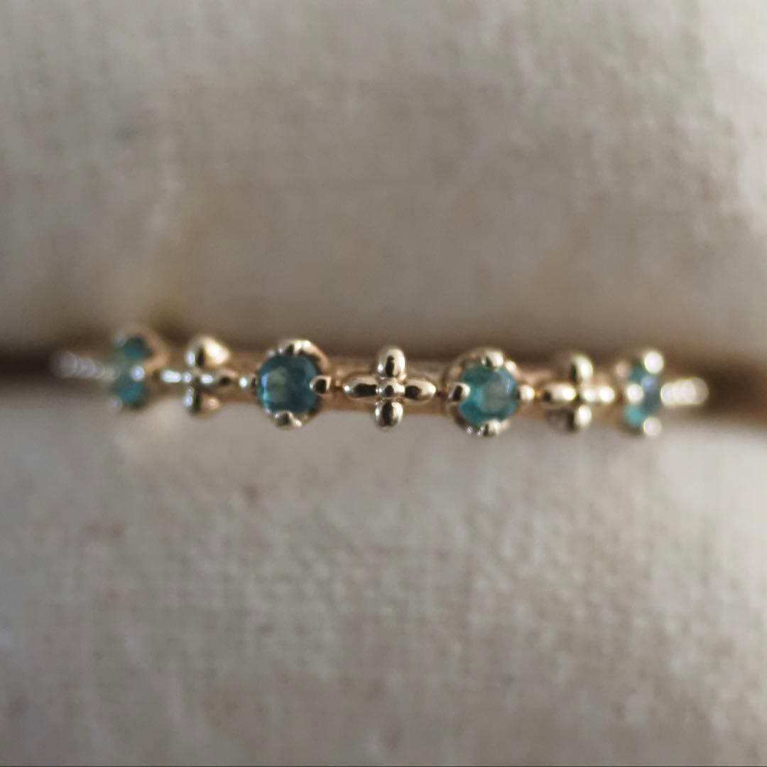 tsutsumi エメラルド　リング　11号