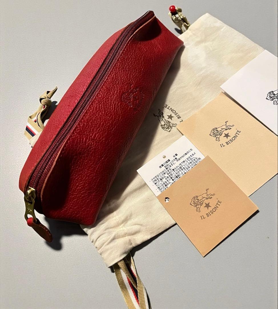 IL BISONTE イルビゾンテ PEN CASE レザーペンケース