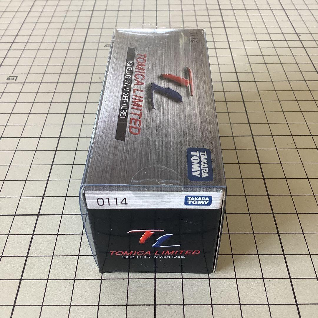トミカリミテッド 0114 isuzu giga mixer (ube)