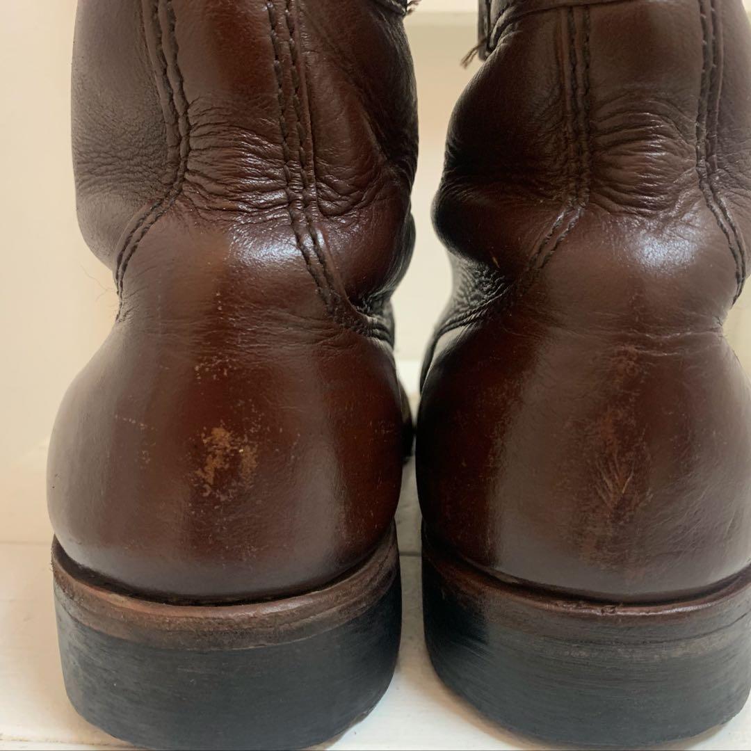 Poland VINTAGE 80s ポーランド軍 ミリタリーブーツ ブラウン