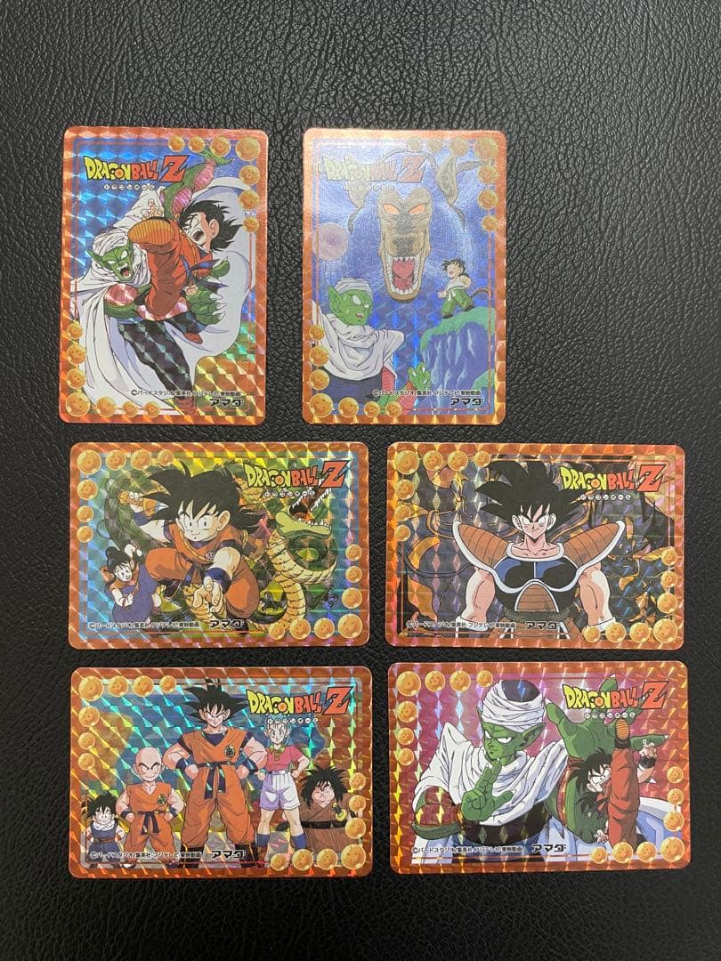 ⑦7/6出品　6枚　ドラゴンボール　キラカード