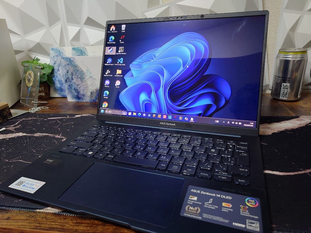 【美品】ASUS Zenbook 14 OLED UX3405MA-U5165W