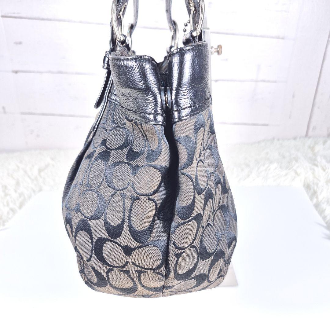 バッグ COACH archive shoulder bag black soho