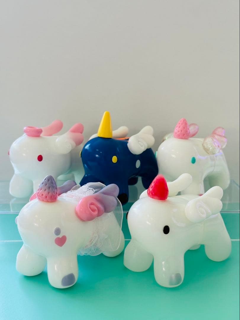 おふとん天国　手んし　深爪　5体セット　ソフビ　T -BASE まんだらけ