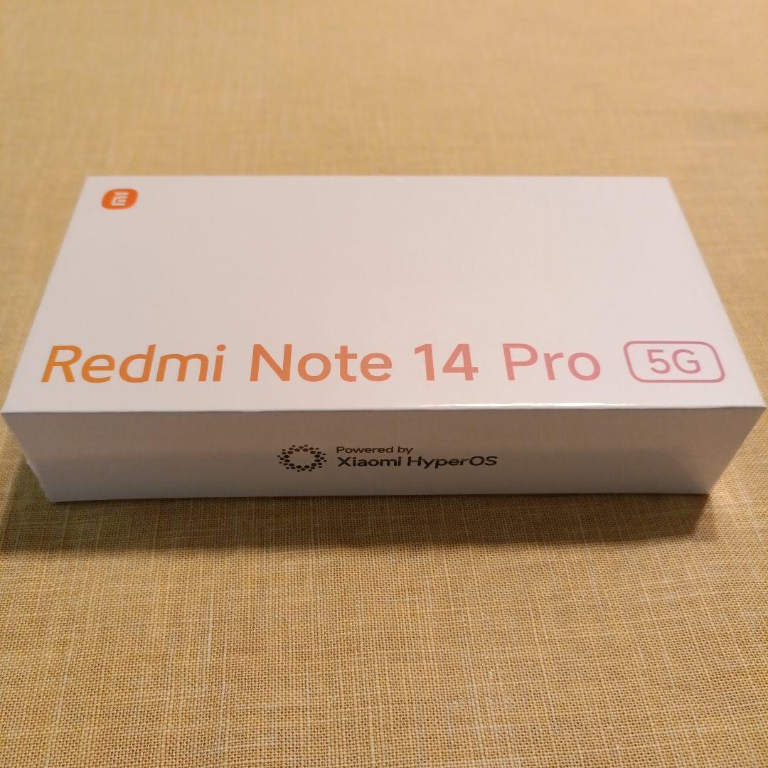 Redmi Note 14 Pro 5G 本体 ブラック