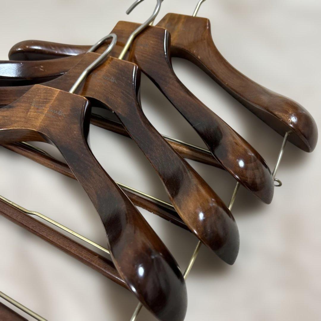 Paul Smith Collection 木製 太ハンガー 3本セット
