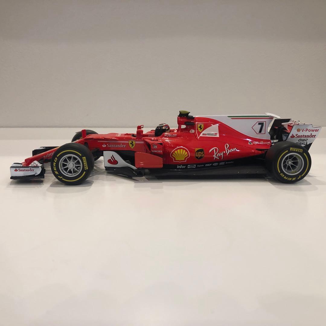 【現在希少】burago 1/18 フェラーリ SF70-H キミライコネン