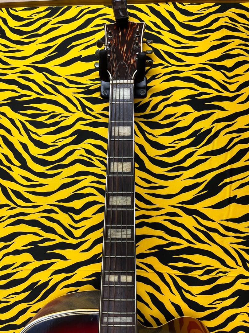 ヴィンテージ！？　セミアコースティックギター レッド