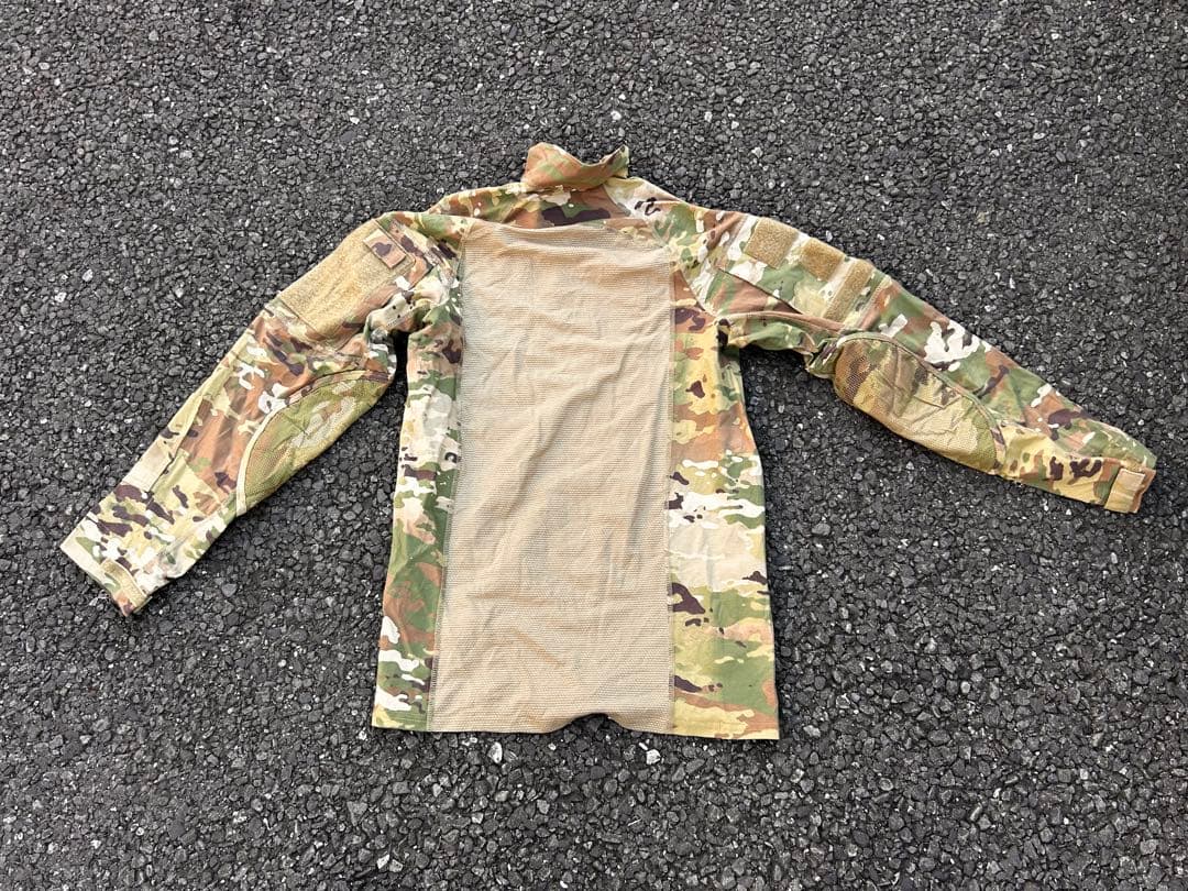 【新品】米軍放出品 MASSIF OCP コンバットシャツ 1/4ジップLサイズ