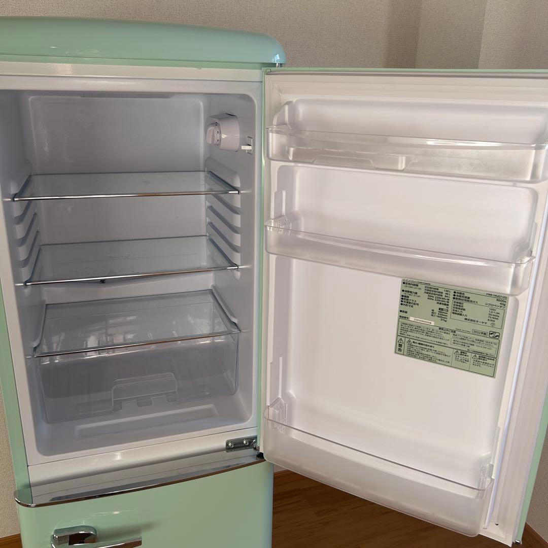 アイリスオーヤマ 2022年製 130L ノンフロン冷蔵庫冷凍庫