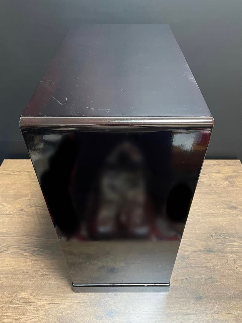 勲六等瑞宝章受章　露木清次創作　箱根寄木細工　小箪笥　伝統工芸品