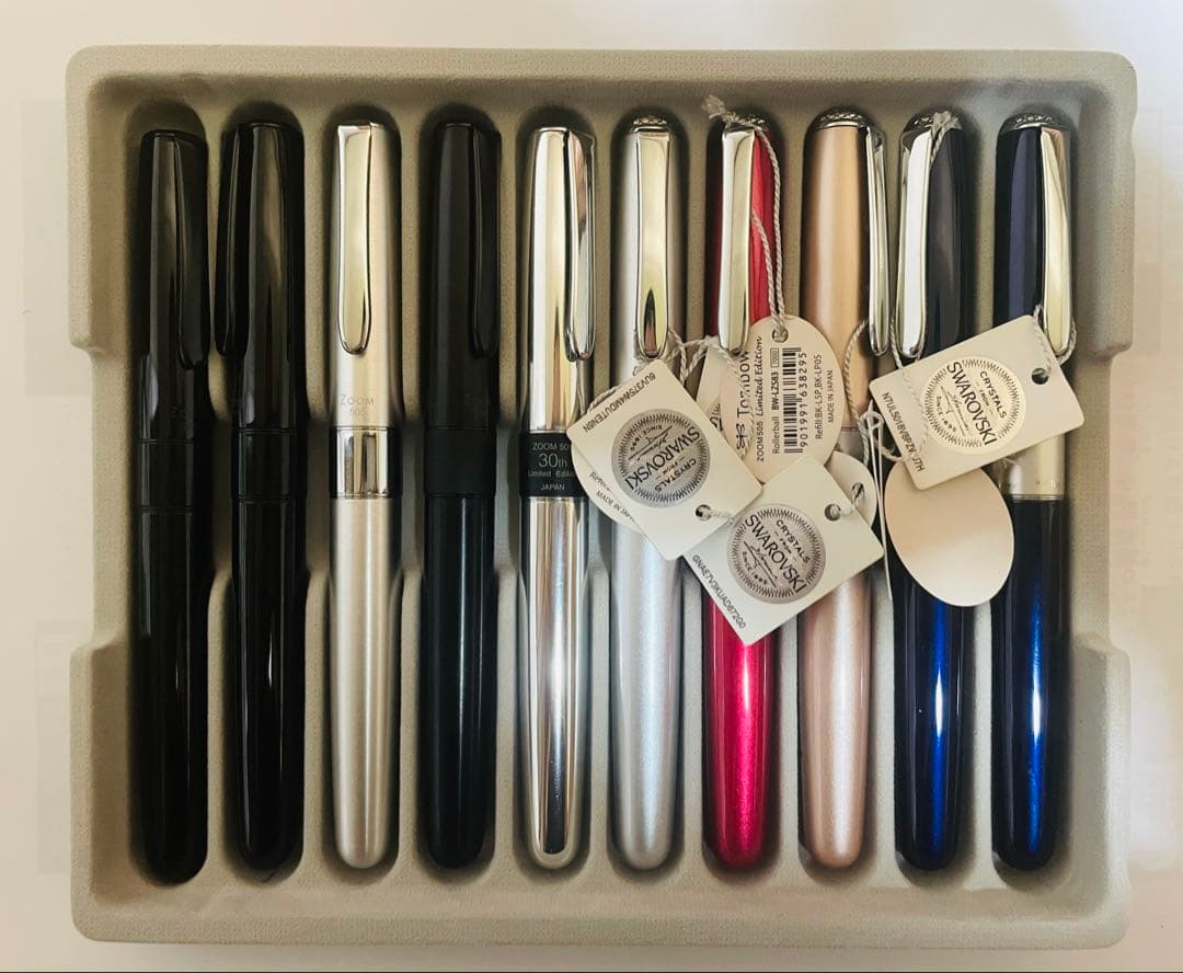 Tombow トンボ ZOOM505 限定モデル 左から3番目と5番目