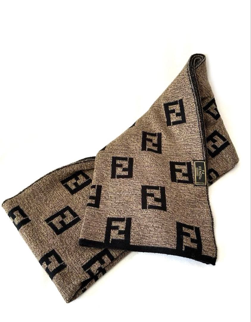 FENDIフェンディ マフラー FFロゴマフラー