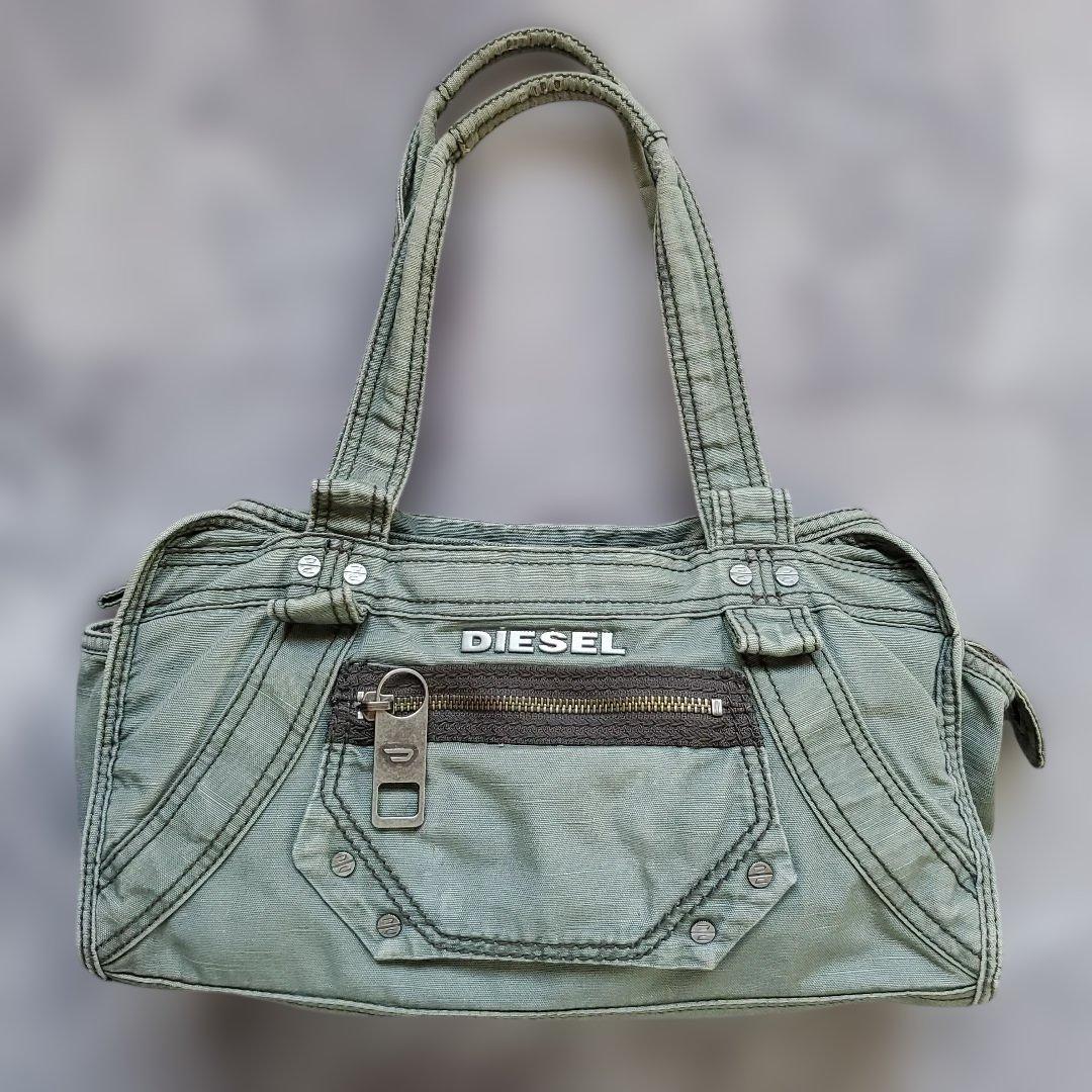 DIESEL バッグ カーキ